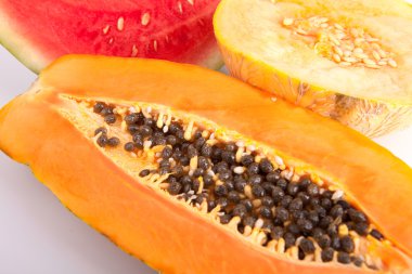 papaya, kavun ve karpuz