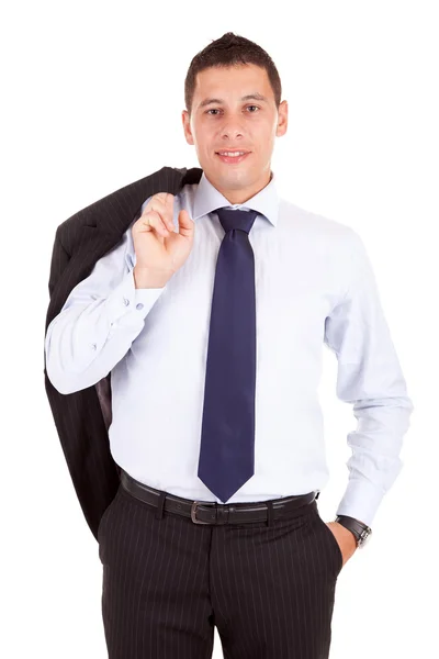 Young business man posing — Stock Photo, Image