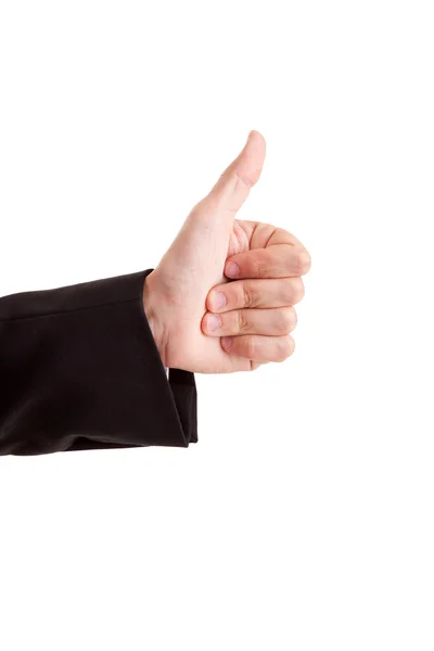 Hand showing thumb up — Stock Photo, Image