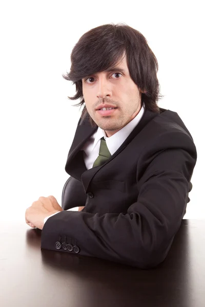 Business man posing at office — Stock Photo, Image