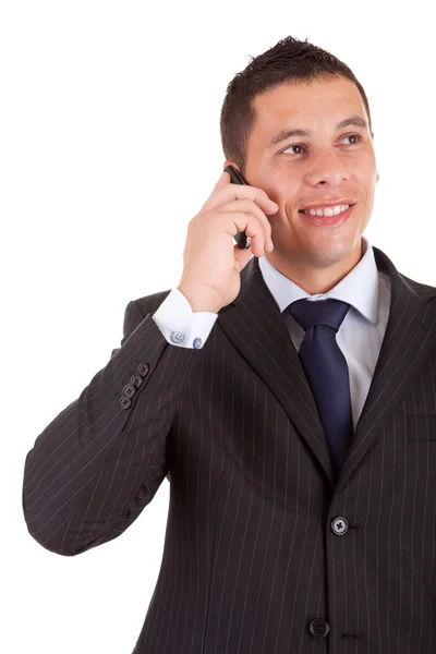 Uomo d'affari al telefono — Foto Stock