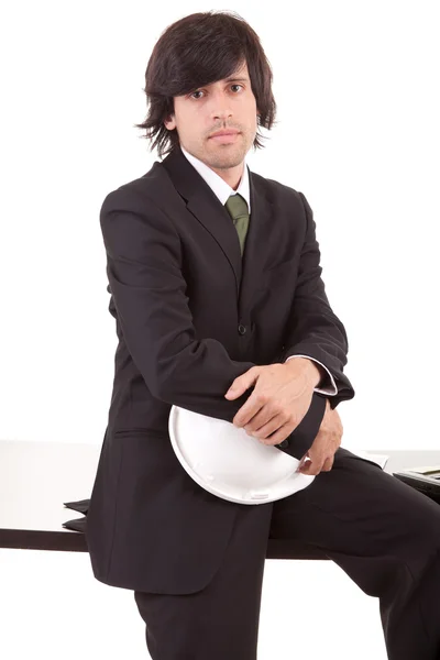 Hombre de negocios posando en la oficina —  Fotos de Stock
