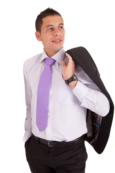 Young business man posing — Stock Photo, Image