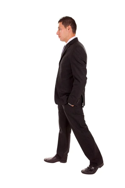 Joven hombre de negocios caminando — Foto de Stock