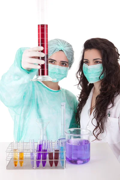 Team of scientists — Stock Photo, Image