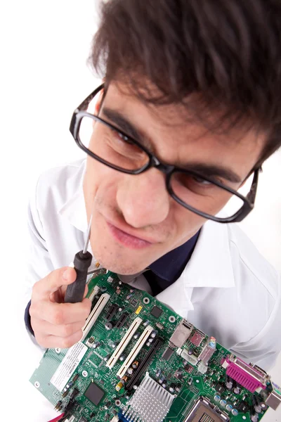 Engenheiro de informática — Fotografia de Stock