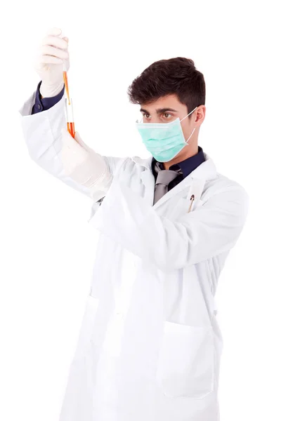 Young scientist at lab — Stock Photo, Image