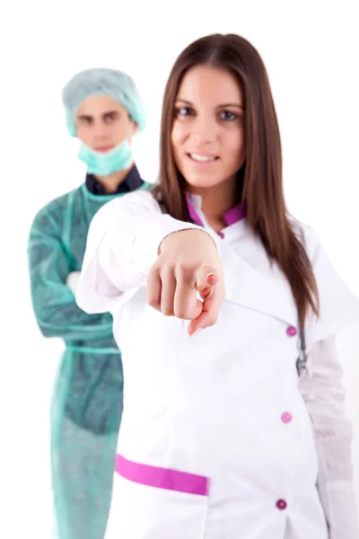 Медсестри і Медик — стокове фото