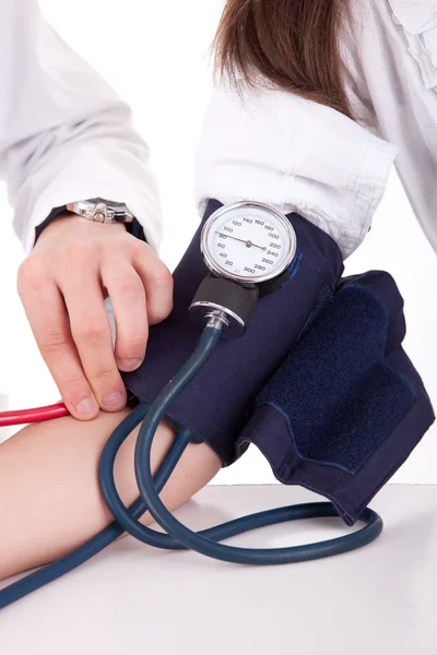 血压测量 — 图库照片