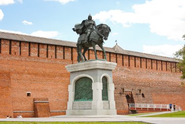 anıt dmitry don kremlin duvarı, şehir kolomna, Moskova