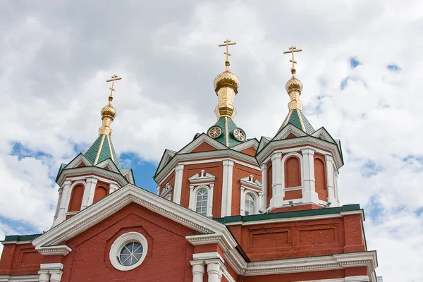 Собор Успенского женского монастыря, г. Коломна, Московская область — стоковое фото