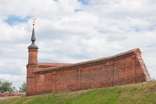 Θραύσμα του τείχους του Κρεμλίνου, πόλη Κολόμνα, περιοχή Μόσχας, Ρωσία — Φωτογραφία Αρχείου