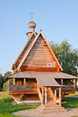 Kilise, müze ahşap mimari, vladimirskiy area, Rusya Federasyonu