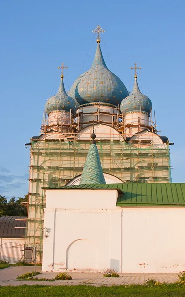 Catedral de Navidad, nuestras damas, Vladimirskiy área, Rusia — Foto de Stock