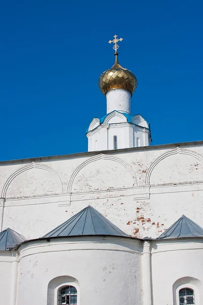 O santo Vassilievski friário, Vladimirskiy área, Rússia — Fotografia de Stock