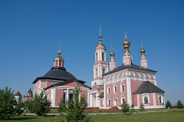 Εκκλησία του Αρχάγγελου Μιχαήλ και της χλωρίδας και της Λαύρας, πόλη Σούζνταλ, ru — Φωτογραφία Αρχείου