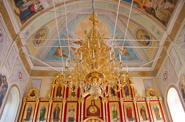 Interiør af det ortodokse tempel, byen Suzdal, Rusland - Stock-foto