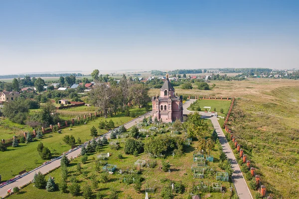 Літній краєвид, вид з вежі, міста Суздаля, Росія — стокове фото
