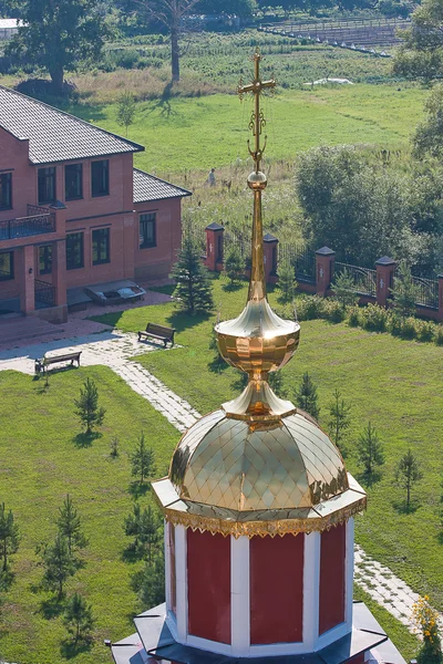 Koepel kerk flora en lavra, stad Soezdal, Rusland — Stockfoto