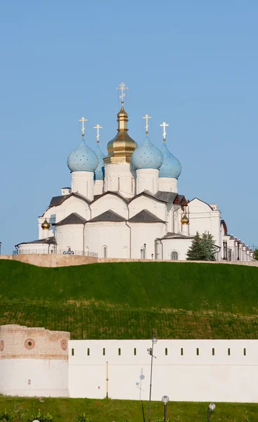 海兰泡大教堂，城市喀山、 俄罗斯 — 图库照片
