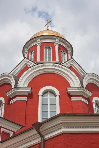 Świątynia pani dzień Najświętszego naszej pani, miasto Moskwa, russi — Zdjęcie stockowe