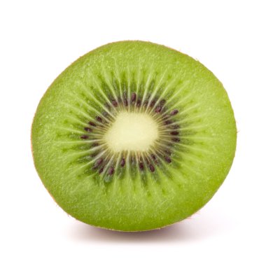 bir kiwi fruit yarısı