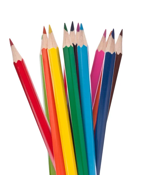 Χρωστικές κραγιόνι μολύβια — Φωτογραφία Αρχείου