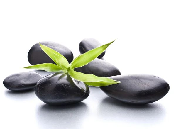 Guijarros zen. Piedra spa y concepto de salud. — Foto de Stock