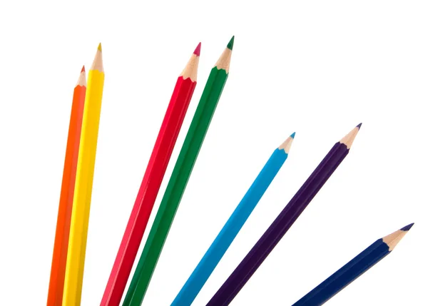 Colorear lápices de crayón manojo — Foto de Stock
