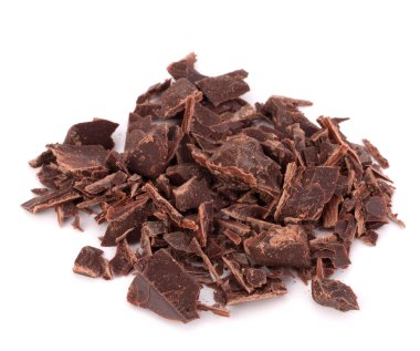 barras de chocolate picados