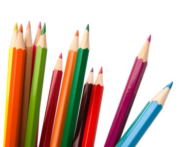 Colouring crayon pencils clipart