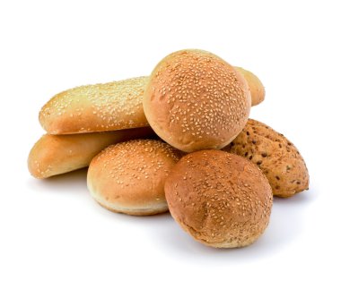 ekmek loafs ve buns çeşitli