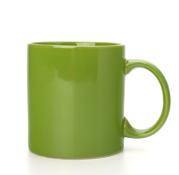 Зеленый чай кружку или чашку — стоковое фото