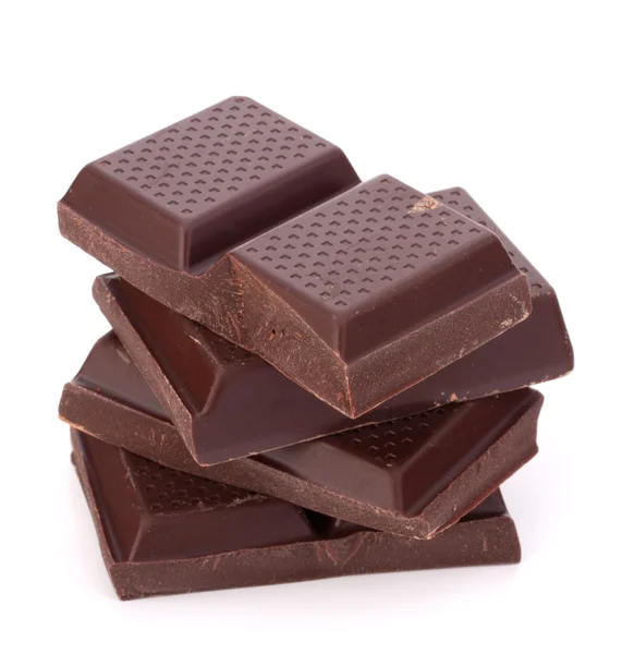 Chokladkakor stack — Stockfoto