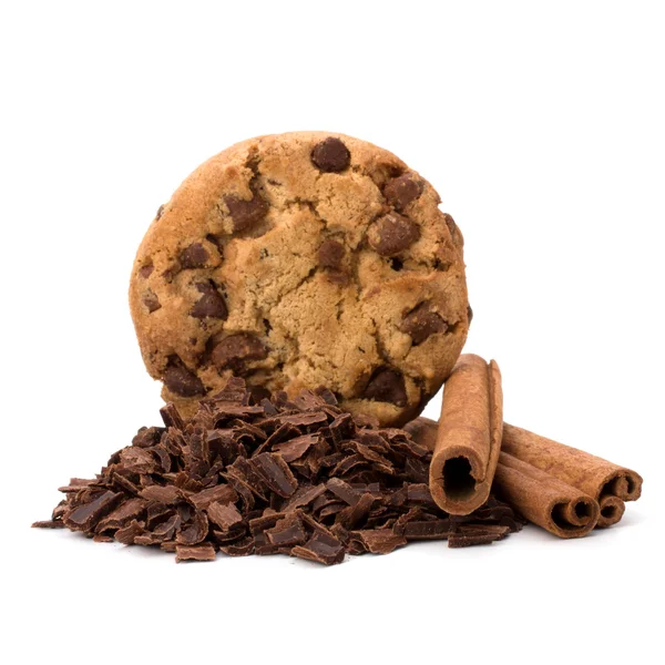 Csokoládé házi készítésű süteményeket cookie-k — Stock Fotó