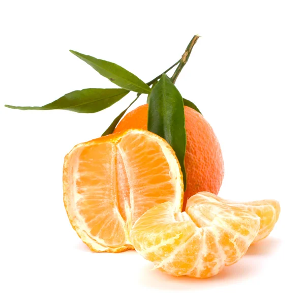 Спелые вкусные мандарины — стоковое фото