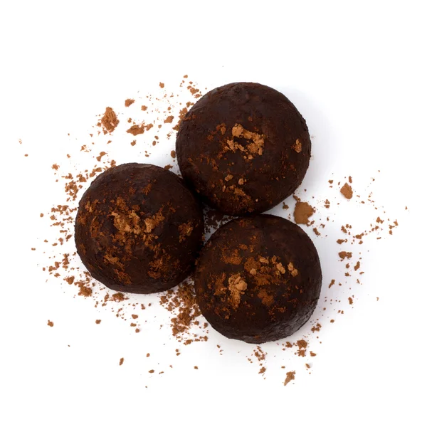 Bonbons à la truffe au chocolat — Photo