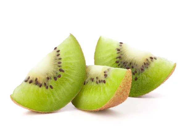 stock image Three kiwi fruit sliced segments