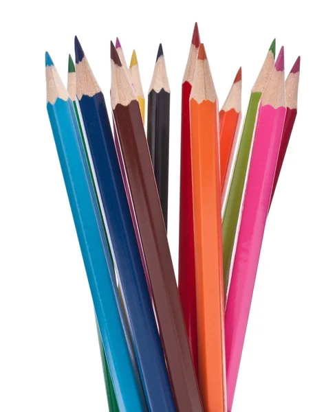 Vybarvení pastelka tužky — Stock fotografie