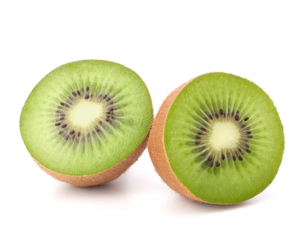 stock image Two kiwi fruit sliced halves