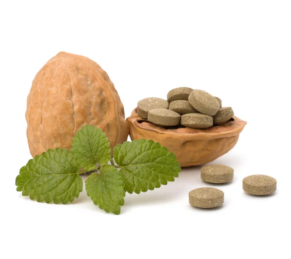 Herbal pills — Stock Photo, Image