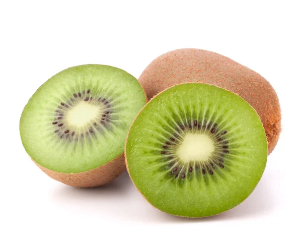 Fruta kiwi entera y sus segmentos —  Fotos de Stock