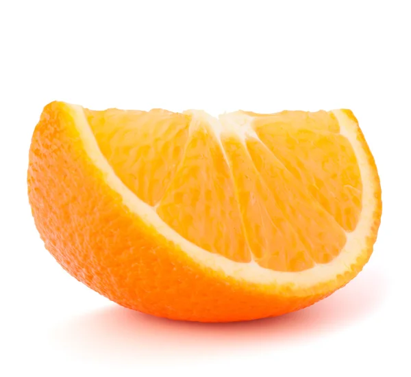 Egy narancssárga gyümölcs szegmens vagy cantle — Stock Fotó
