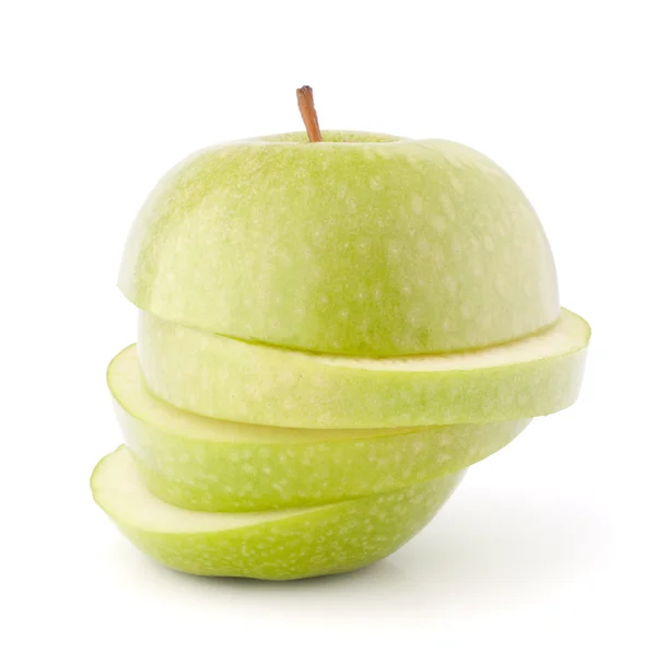 Apple green sliced — Stock Photo, Image