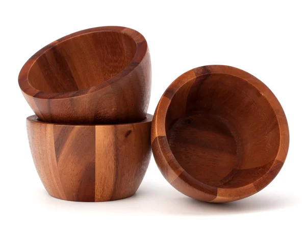 stock image Handmade wooden bowl
