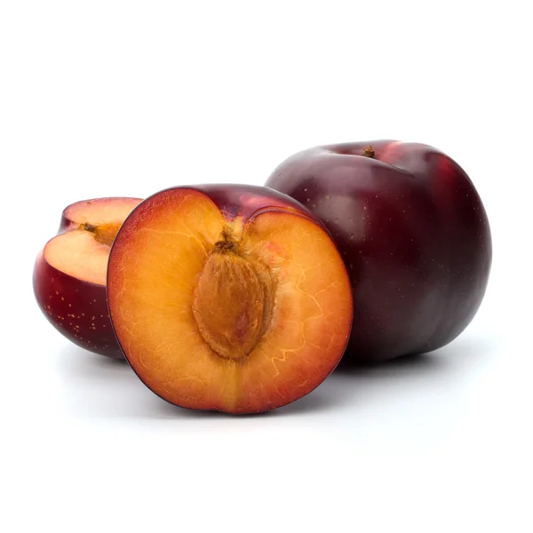 stock image Red plum fruit