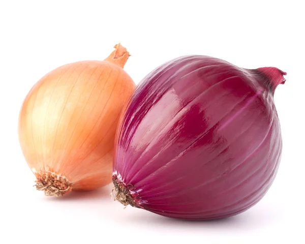 stock image Red and gold onion bulbs