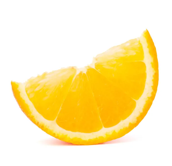 Bir turuncu meyve segment veya eyerin arka kaşı — Stok fotoğraf