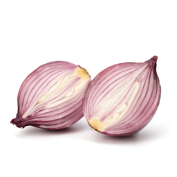 stock image Red sliced onion half