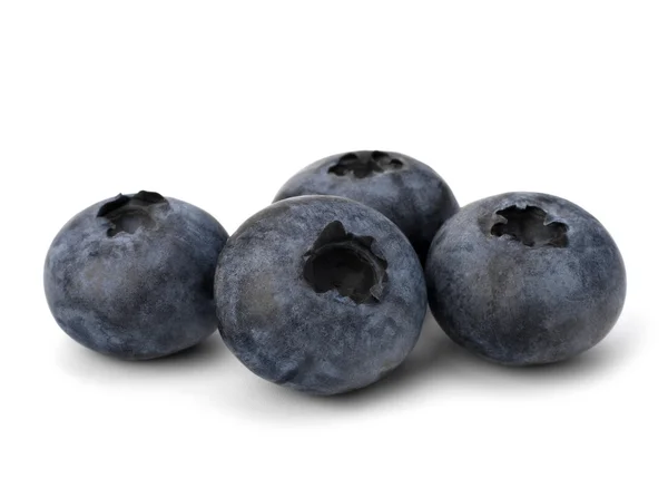 Bilberries or whortleberries cutout — Stock Photo, Image